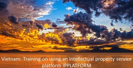 Vietnam: Training on using an intellectual property service platform IPPLATFORM