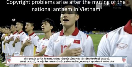 Copyright problems arise after the muting of the national anthem in Vietnam, the muting of the national anthem in Vietnam, national anthem in Vietnam, Expert opinions on the problems of copyright in regard to the national anthem of Vietnam