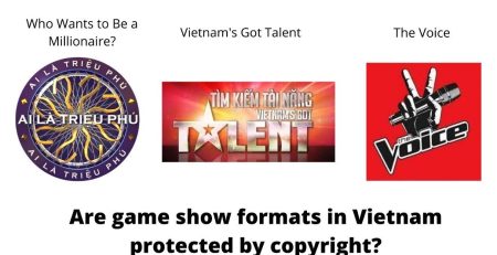 are game show formats covered by copyright in Vietnam, game show formats covered by copyright in Vietnam, covered by copyright in Vietnam, format rights in Vietnam,